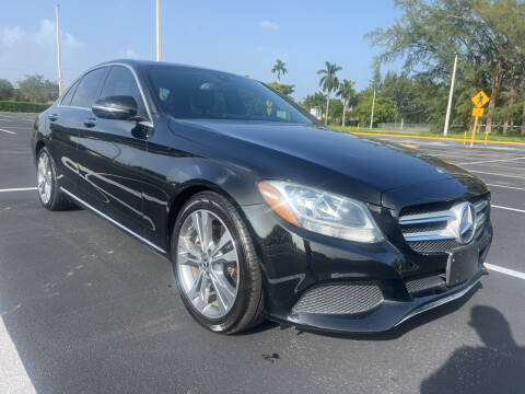 2018 Mercedes-Benz C-Class for sale at Nation Autos Miami in Hialeah FL