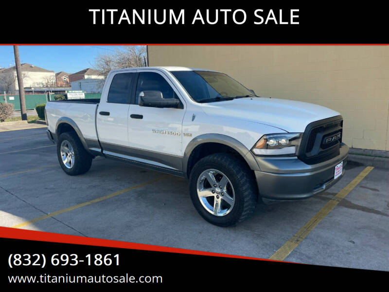 2011 RAM 1500 for sale at TITANIUM AUTO SALE in Houston TX