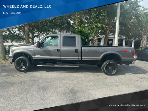 2005 Ford F-250 Super Duty for sale at WHEELZ AND DEALZ, LLC in Fort Pierce FL