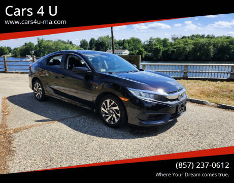 2017 Honda Civic for sale at Cars 4 U in Haverhill MA