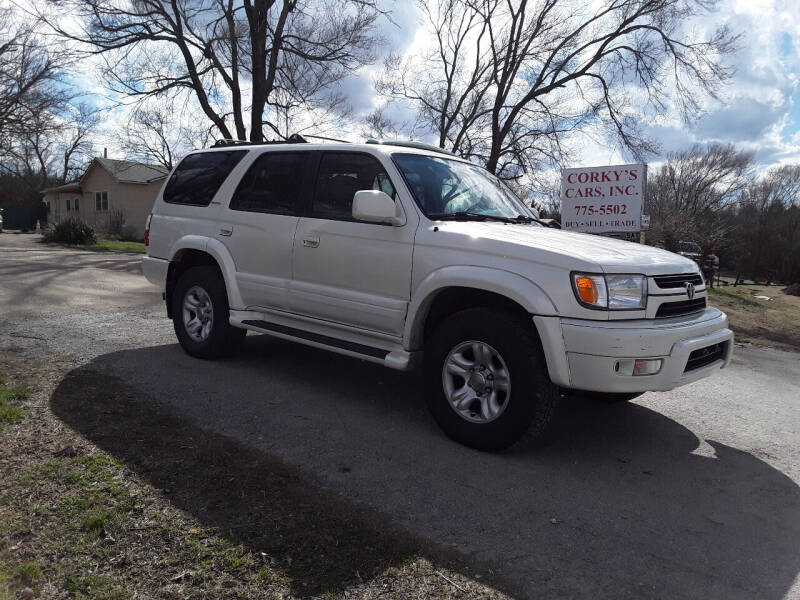 2002 Toyota 4Runner for sale at Corkys Cars Inc in Augusta KS