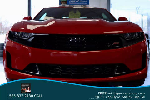2019 Chevrolet Camaro for sale at BIG JAY'S AUTO SALES in Shelby Township MI