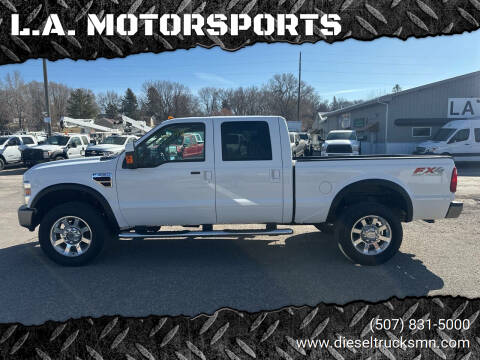 2009 Ford F-350 Super Duty for sale at L.A. MOTORSPORTS in Windom MN