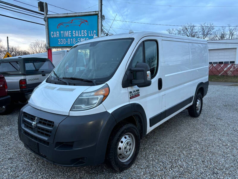 2015 RAM ProMaster for sale at CAR TIME SALES LLC in Akron OH