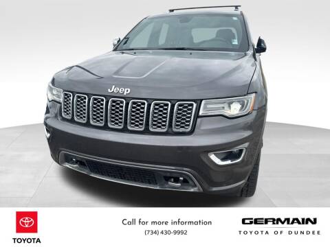 2018 Jeep Grand Cherokee for sale at GERMAIN TOYOTA OF DUNDEE in Dundee MI