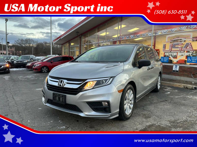 2019 Honda Odyssey for sale at USA Motor Sport inc in Marlborough MA