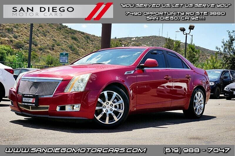 2008 Cadillac CTS for sale at San Diego Motor Cars LLC in Spring Valley CA