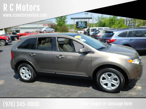 2013 Ford Edge for sale at R C Motors in Lunenburg MA