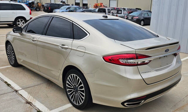 2018 Ford Fusion for sale at CAR MARKET AUTO GROUP in Sugar Land, TX