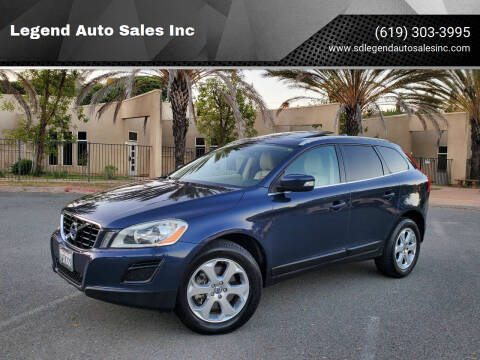 2012 Volvo XC60 for sale at Legend Auto Sales Inc in Lemon Grove CA