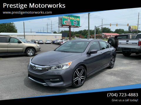 2016 Honda Accord for sale at Prestige Motorworks in Concord NC
