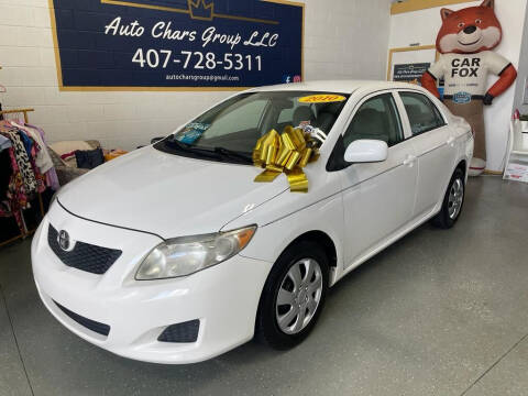 2010 Toyota Corolla for sale at Auto Chars Group LLC in Orlando FL