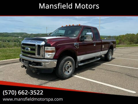 2008 Ford F-250 Super Duty for sale at Mansfield Motors in Mansfield PA
