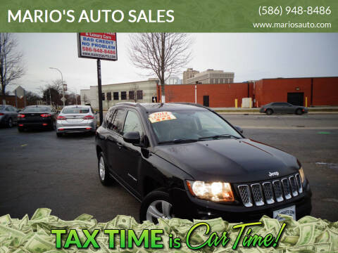 2014 Jeep Compass for sale at MARIO'S AUTO SALES in Mount Clemens MI