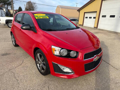 2013 Chevrolet Sonic RS Manual