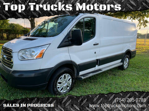 2015 Ford Transit Cargo for sale at Top Trucks Motors in Pompano Beach FL