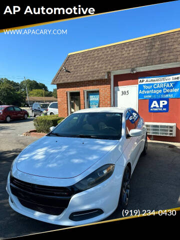 2016 Dodge Dart for sale at AP Automotive in Cary NC