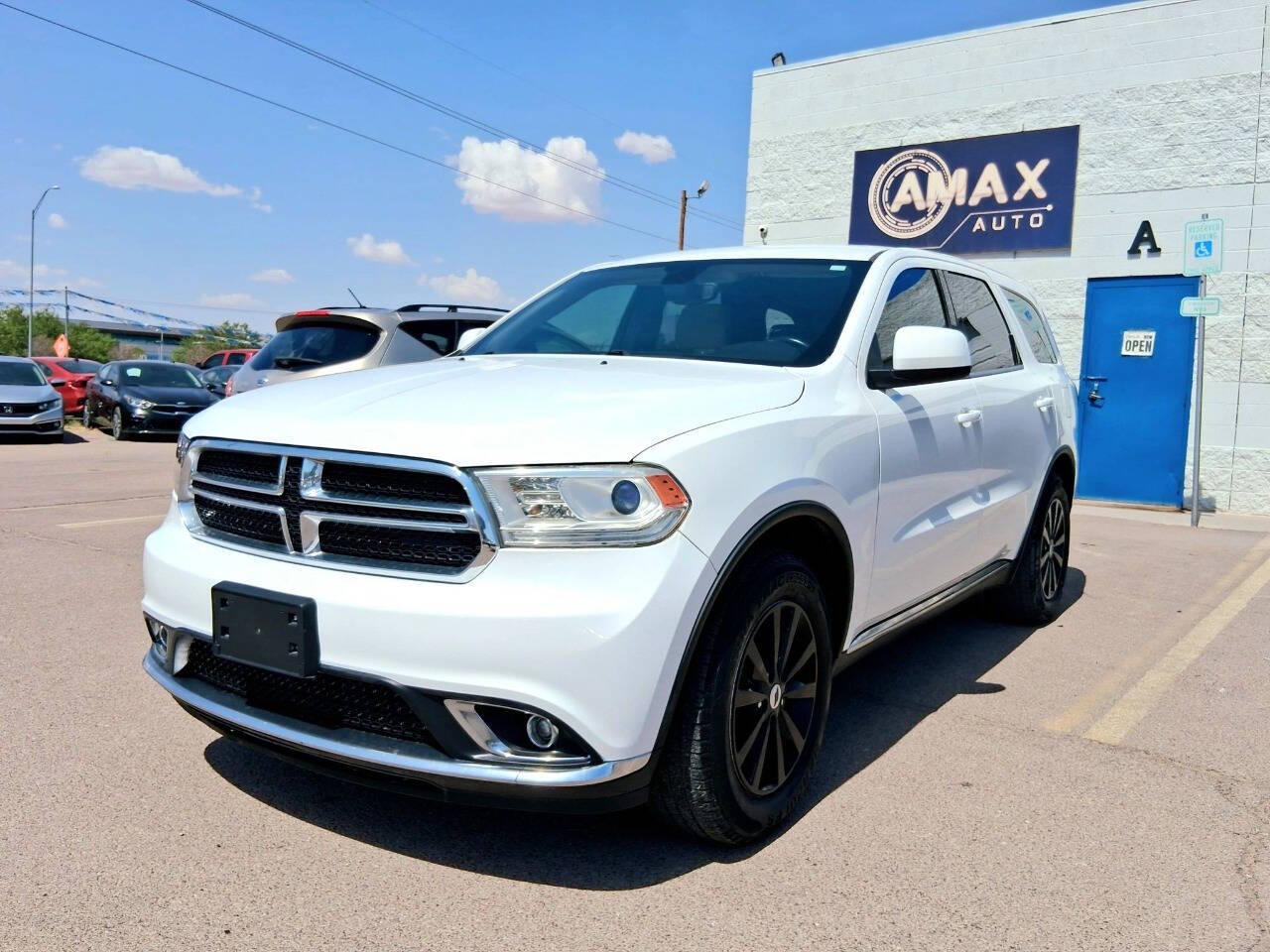 White 2019 Dodge Durango SXT SXT 4dr SUV 1