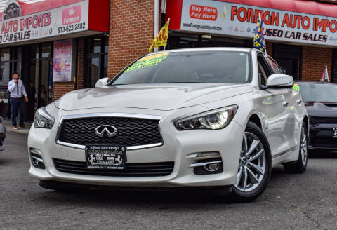 2017 Infiniti Q50 for sale at Foreign Auto Imports in Irvington NJ