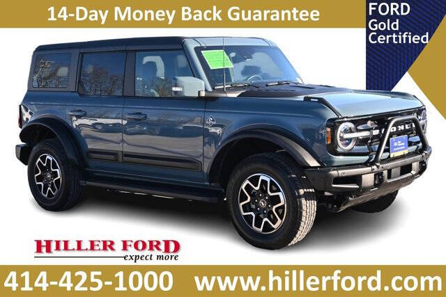 2022 Ford Bronco for sale at HILLER FORD INC in Franklin WI