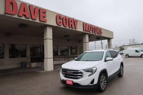 2019 GMC Terrain for sale at DAVE CORY MOTORS in Houston TX