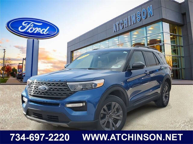 2022 Ford Explorer for sale at Atchinson Ford Sales Inc in Belleville MI