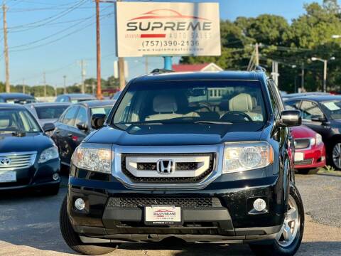 2011 Honda Pilot for sale at Supreme Auto Sales in Chesapeake VA