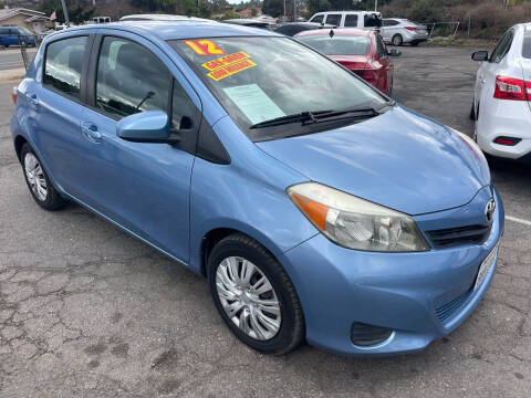 2012 Toyota Yaris for sale at 1 NATION AUTO GROUP in Vista CA