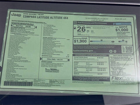 2026 Jeep Compass Latitude