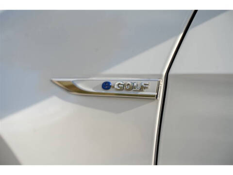 2017 Volkswagen e-Golf SEL Premium