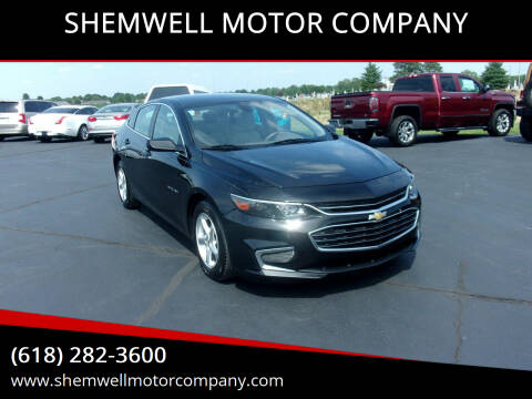 2018 Chevrolet Malibu for sale at SHEMWELL MOTOR COMPANY in Red Bud IL