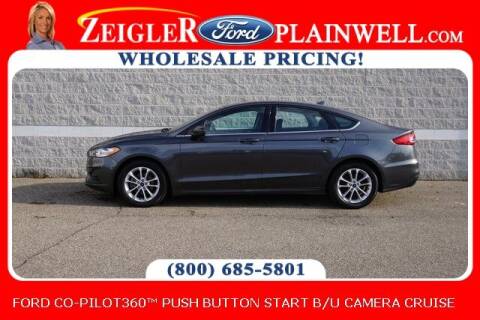 2020 Ford Fusion for sale at Zeigler Ford of Plainwell - Jeff Bishop in Plainwell MI