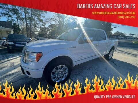 2012 Ford F-150 for sale at Bakers Amazing Car Sales in Jacksonville FL