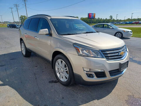 2015 Chevrolet Traverse for sale at Caps Cars Of Taylorville in Taylorville IL