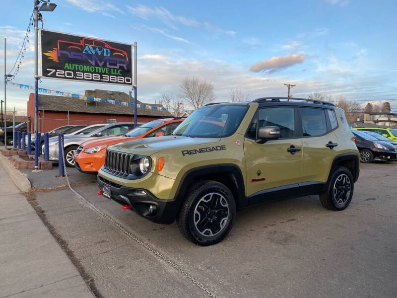 2015 Jeep Renegade for sale at AWD Denver Automotive LLC in Englewood CO