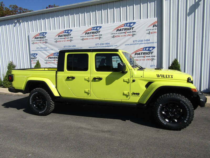 Used 2023 Jeep Gladiator WILLYS with VIN 1C6HJTAG6PL568184 for sale in Oakland, MD