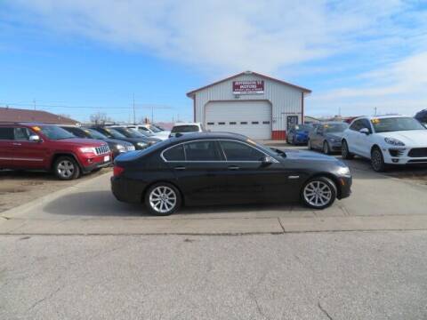 2014 BMW 5 Series for sale at Jefferson St Motors in Waterloo IA
