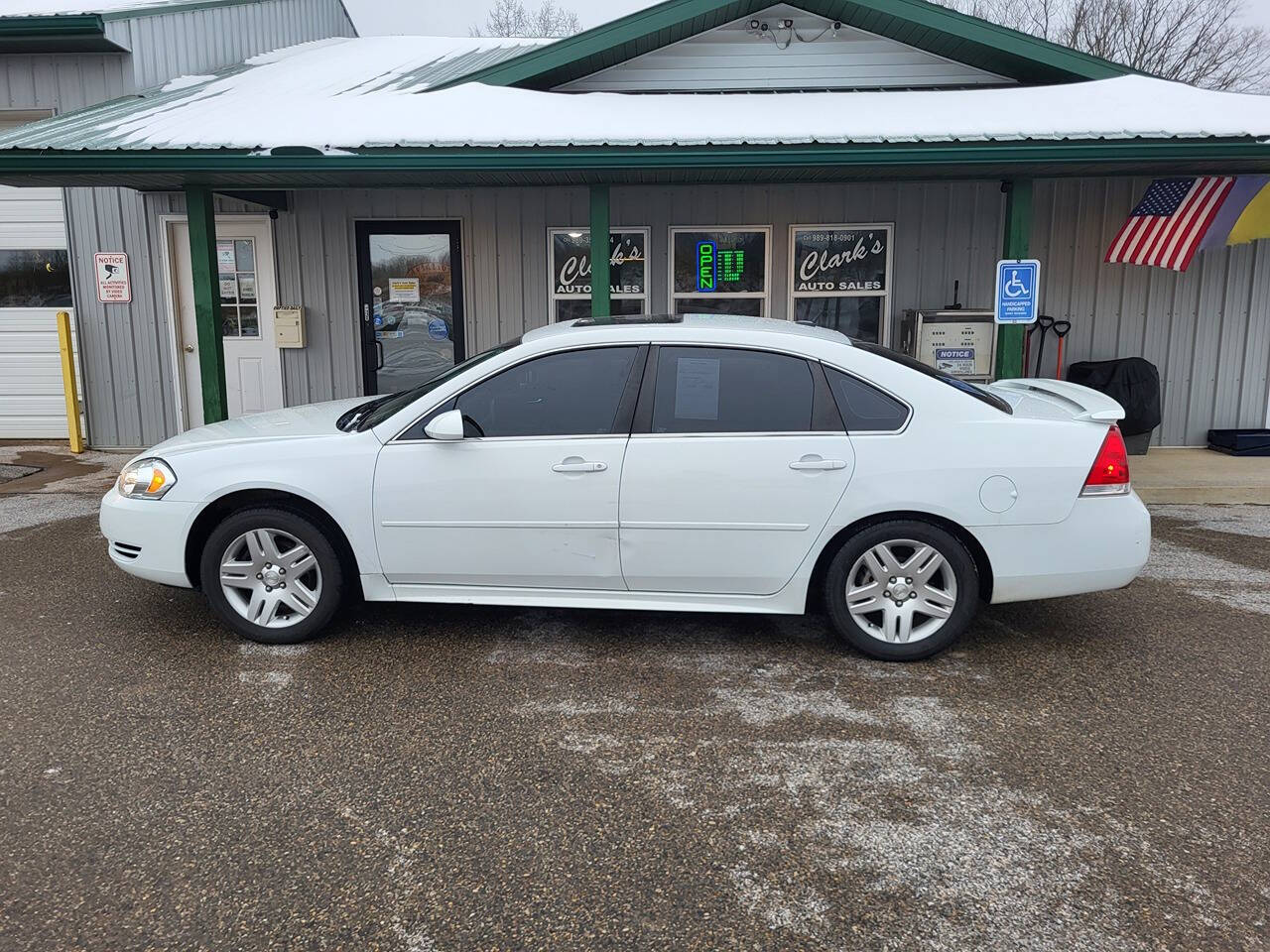 2012 Chevrolet Impala for sale at Clarks Auto Sales Inc in Lakeview, MI