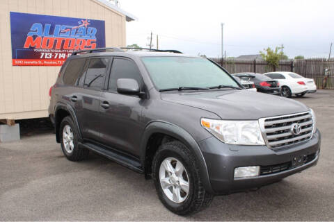 2011 Toyota Land Cruiser for sale at ALL STAR MOTORS INC in Houston TX