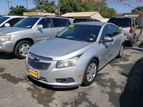 2013 Chevrolet Cruze for sale at L & M MOTORS in Santa Maria CA