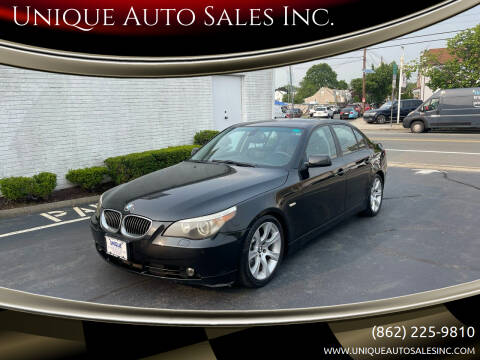 2005 BMW 5 Series for sale at Unique Auto Sales Inc. in Clifton NJ
