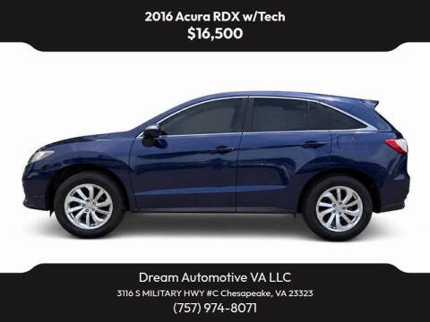 2016 Acura RDX w/Tech