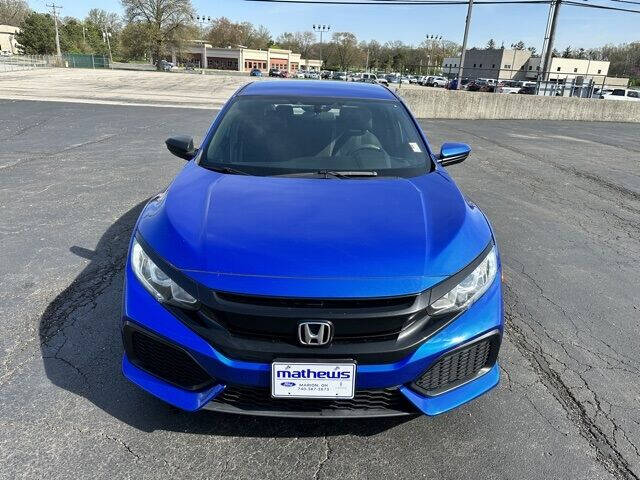 Used 2017 Honda Civic Hatchback LX with VIN SHHFK7H27HU210139 for sale in Marion, OH