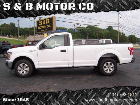 2019 Ford F-150 for sale at S & B MOTOR CO in Danville VA