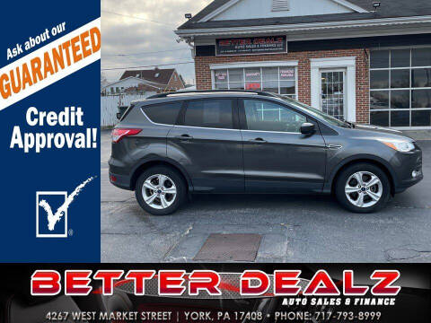 2016 Ford Escape for sale at Better Dealz Auto Sales & Finance in York PA