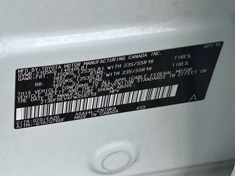 2015 Toyota RAV4 Limited