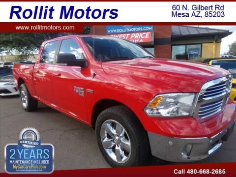 2019 RAM 1500 Classic for sale at Rollit Motors in Mesa AZ