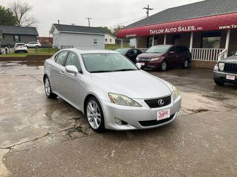2007 Lexus IS 250 for sale at Taylor Auto Sales Inc in Lyman SC