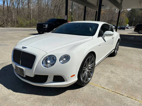 2013 Bentley Continental for sale at Inline Auto Sales in Fuquay Varina NC