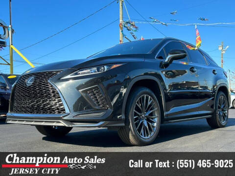 2021 Lexus RX 350 for sale at CHAMPION AUTO SALES OF JERSEY CITY in Jersey City NJ